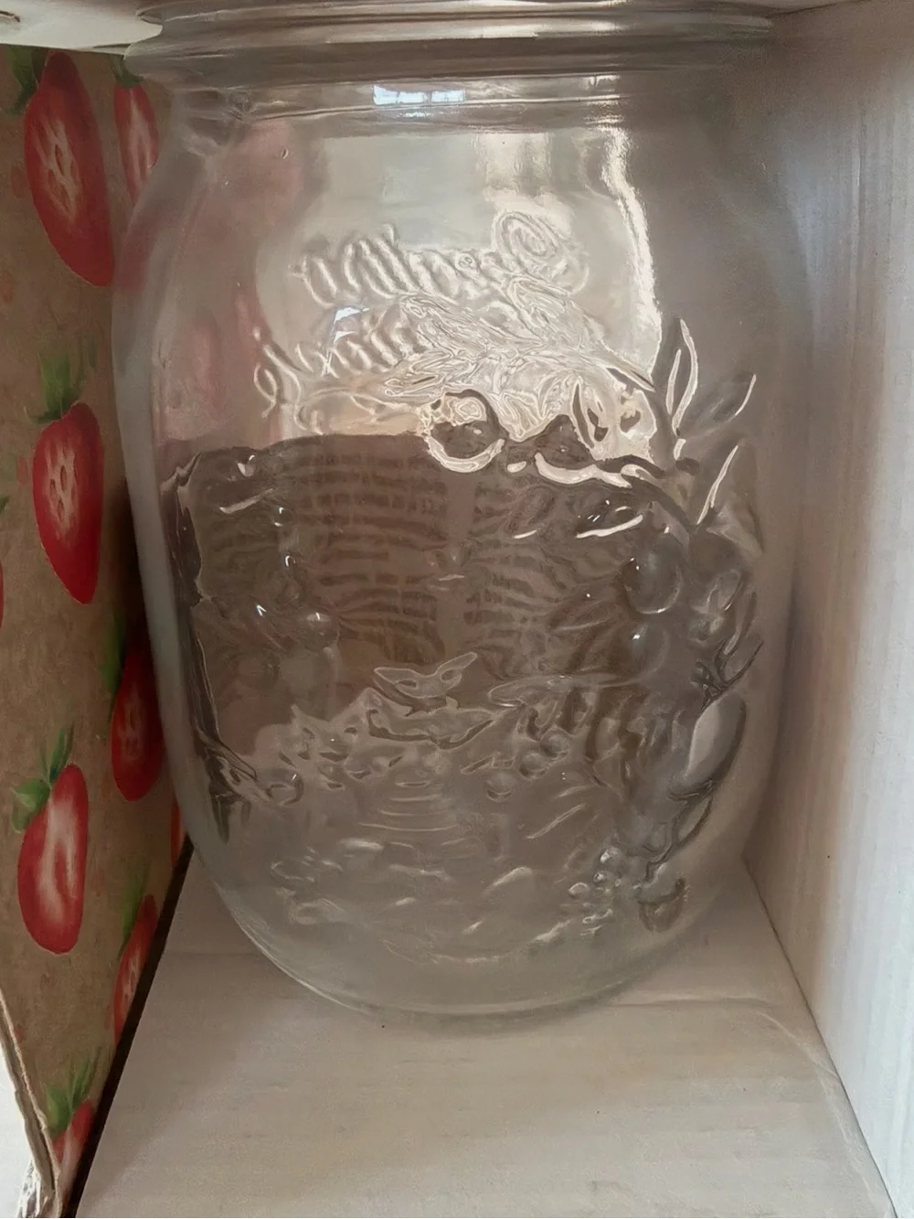 NWT Bormioli Rocco Quattro Stagioni Glass Jars 4- PCS